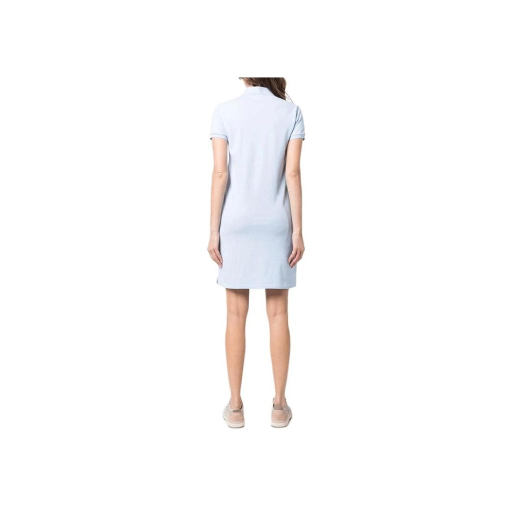 Polo Ralph Lauren Polo Logo Embroidered Polo Dress Women Dresses Light-Blue 211799490-002