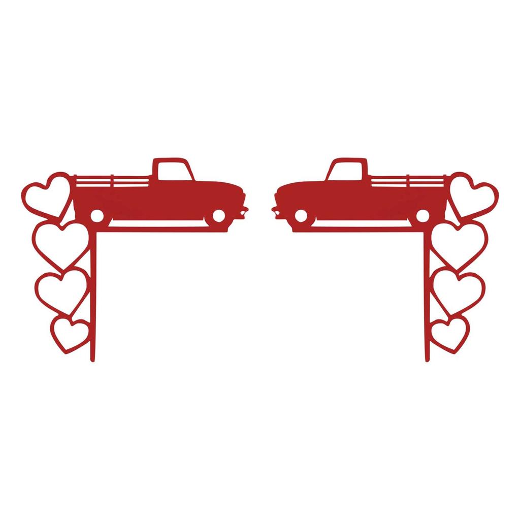 Valentine's Day Door Corner Decoration Wooden Crafts Door Top Corner Door Frame Decoration Gift