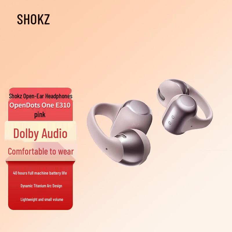 Беспроводные Bluetooth-наушники Shokz OpenDots ONE E310 с креплением за ухо