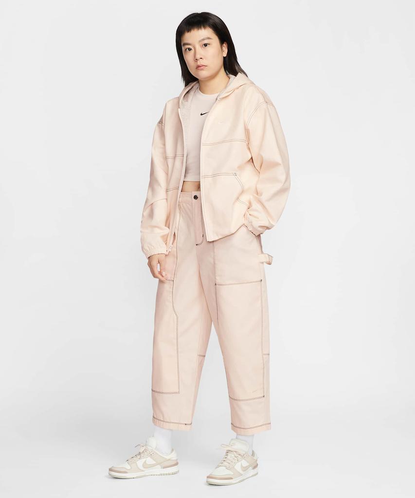 NIKE Sportswear Loose Low-Rise Carpenter Pants W - Chalk:Ice Silver:Chalk / If0312-103