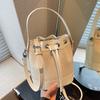 Small Bag Women's 2025 New Versatile Casual Shoulder Messenger Bag Korean Version Ins Fashion Bucket Bag