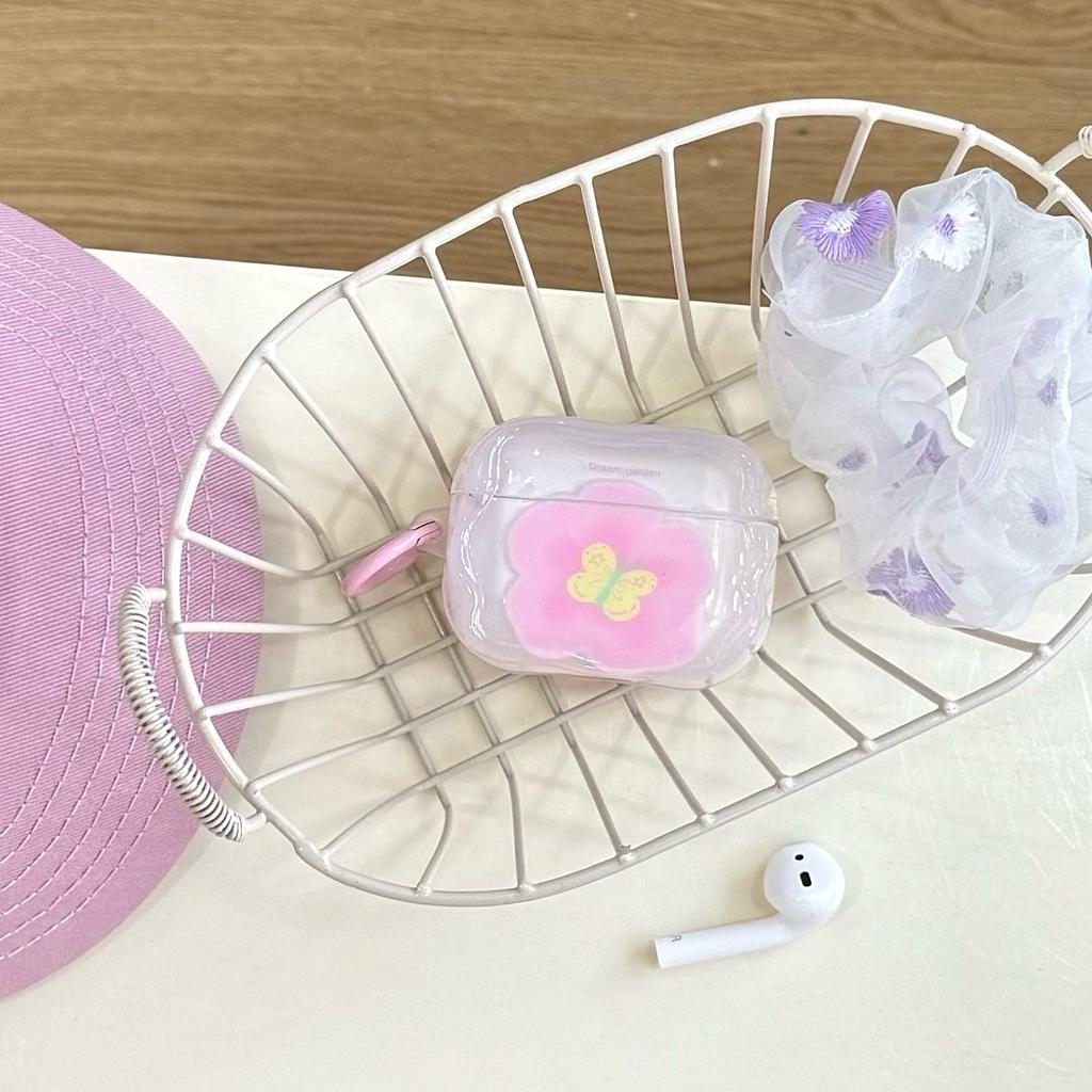 Korean flower butterfly AirPods 1 /1 protective case pro1 wireless bluetooth 1/1 generation earphone case protection