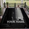 Custom Text Hollow Knight Pattern Floor Rug Soft Indoor Carpet Mat Living Room Bedroom