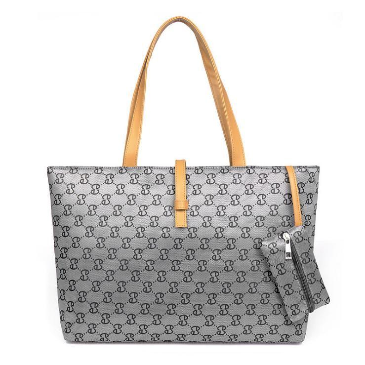 Fashionable Ladies Shoulder Tote Big Size Durable Canvas Bag For Shopping And Travel