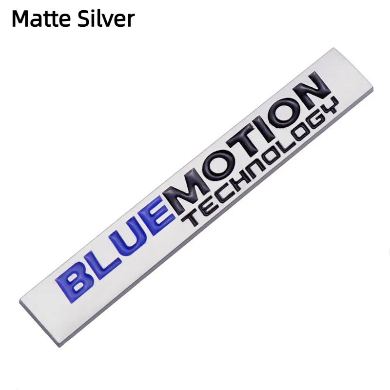 3D металлический логотип Bluemotion на задний багажник, эмблема на крыле автомобиля, наклейка, наклейки для Passat B8 Polo Golf 6 7