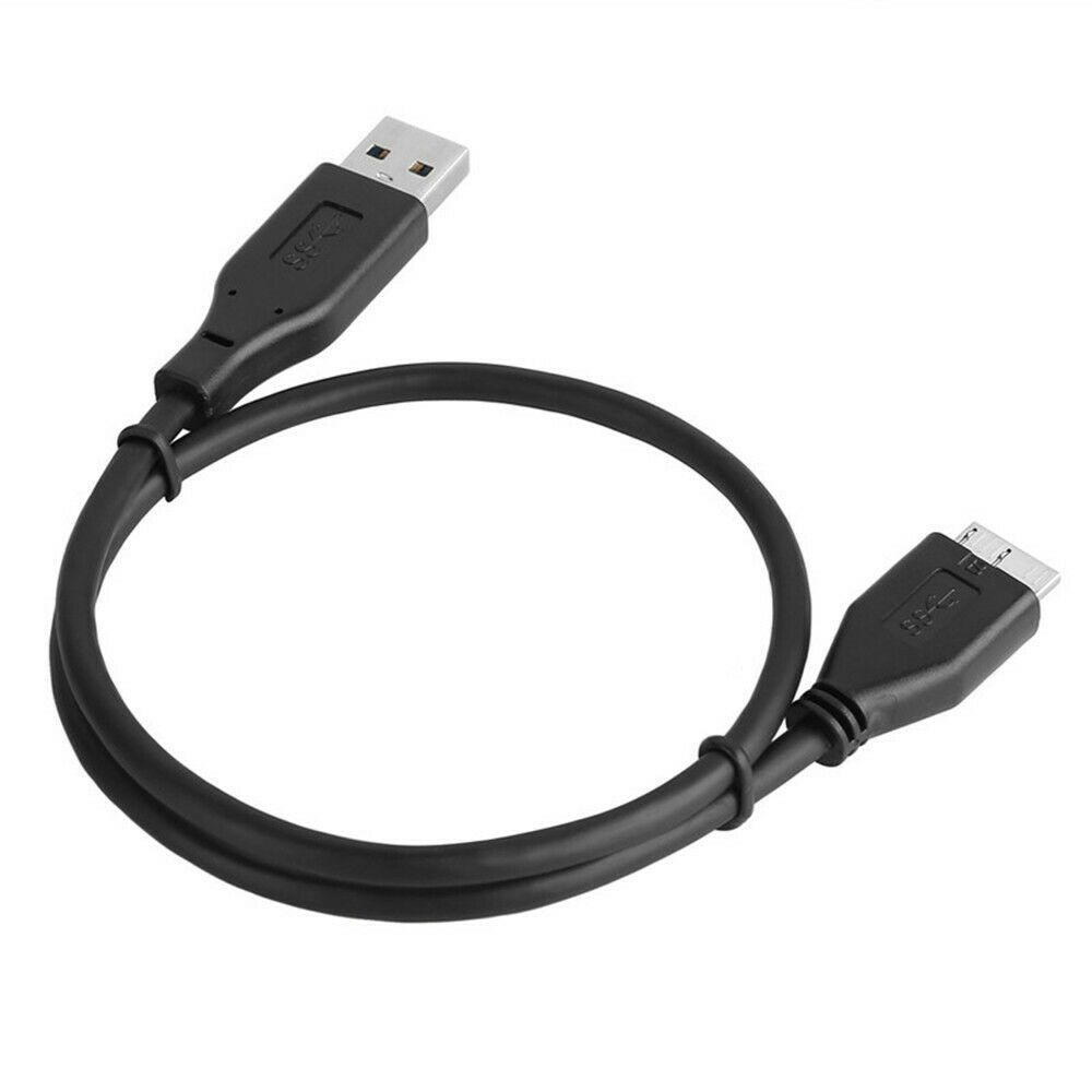 USB A to Micro B Hard Drive Cable Data Sync Cable Cord Micro B USB 3.0 Cable HDD Data Wire