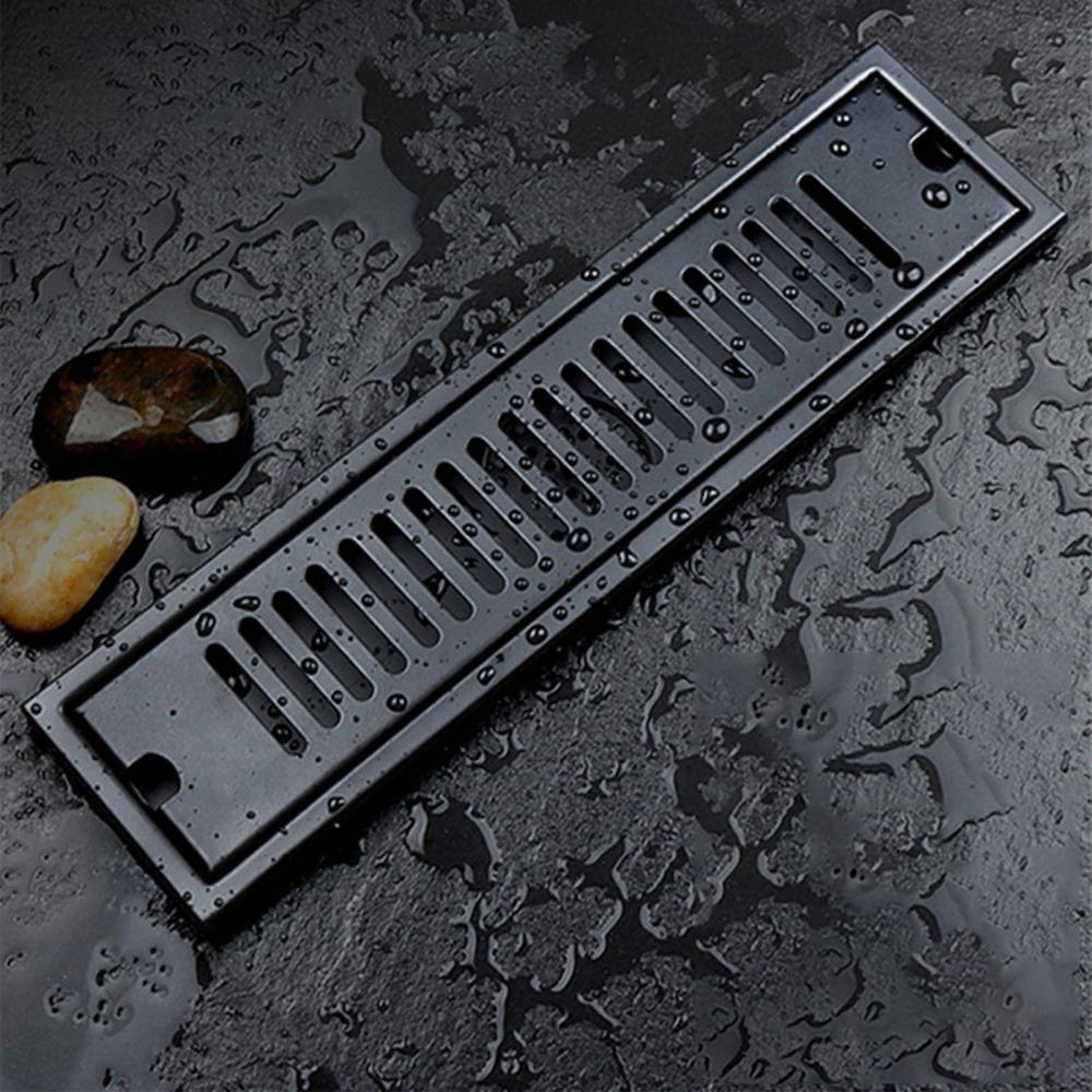 Rectangular Floor Drain 304 Stainless Steel Shower Drain Modern Linear Shower Drain Pool Area