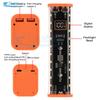 22,5 Вт 5 В/9 В/12 В 8x 18650 Type-C USB Зарядное устройство-кейс для аккумуляторов DIY Power Bank Коробка для телефона Электронная зарядка Не включая аккумулятор