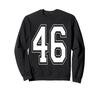 Свитшот с номером 46 в стиле Varsity, спортивный, для дня рождения
