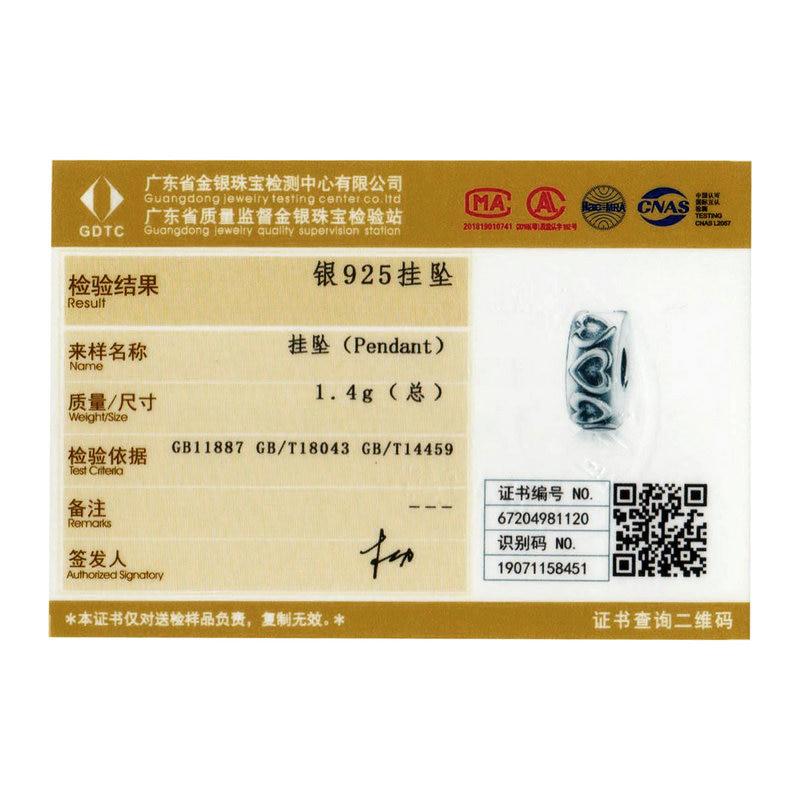 Bamoer винтажный рельефный шарм для оригинального женского браслета из стерлингового серебра 925 пробы, европейские брендовые ювелирные изделия