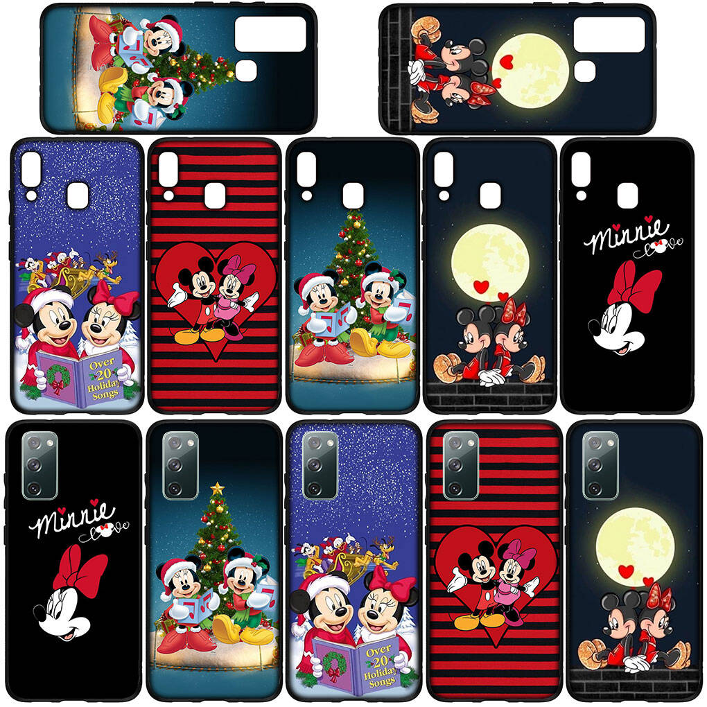 Чехол для телефона для iPhone 17 16 15 Xiaomi Poco F8 F7 X7 X6 M8 C85 C75 C71 Redmi Note 14 13 12 11 Pro Max A4 14C 13C 15C Мультяшный Микки Маус Минни Чехол