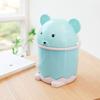 Маленькое настольное мини-ведро для мусора, ящик для хранения, мусорное ведро в стиле инс, мусорное ведро, дом