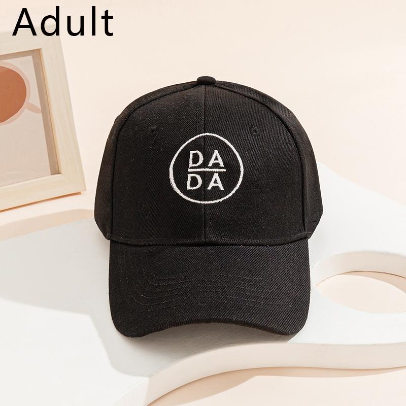 Новая Детская Мама Буквы Мини Папа Бейсболка Уличная Женская Детская Snapback Кепка Папы Мужская Регулируемая Защита от Солнца Кепки Тракер