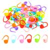 50pcs Mix Color Plastic Knitting Tools Locking Stitch Markers Crochet Latch Knitting Tools Needle Clip Hook