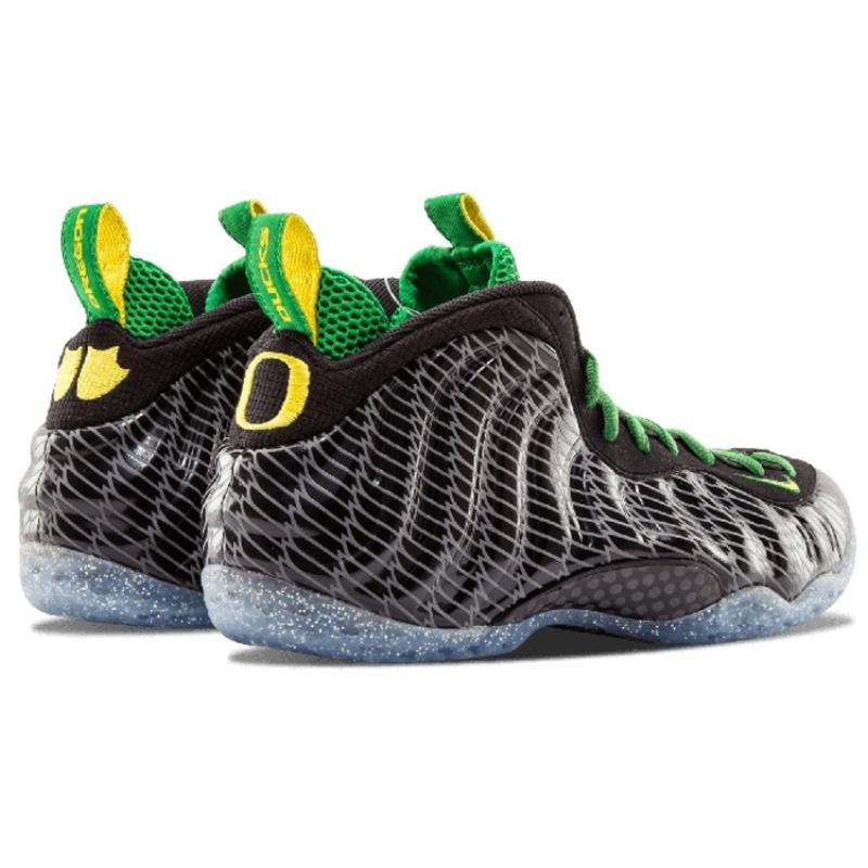Nike Кроссовки Air Foamposite One Oregon Ducks Повседневная обувь 652110-001