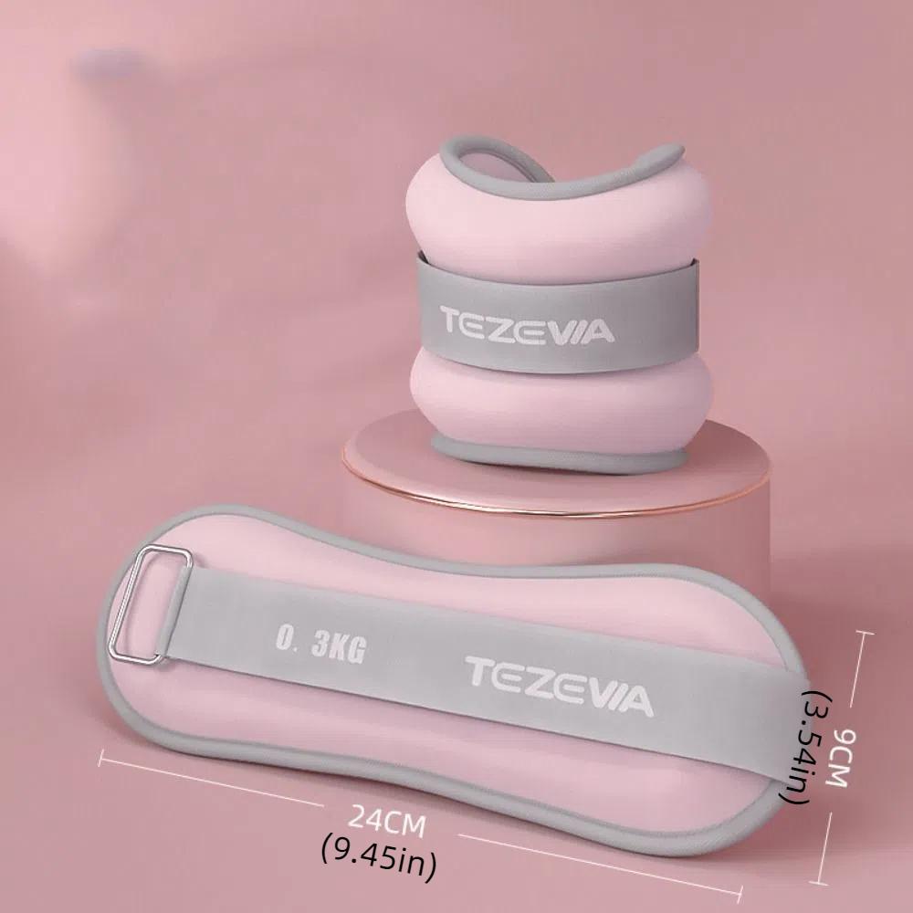 1 Pair Sand Filled Weighted Ankle Weights Weight-bearing Fitness Equipment  Yoga Training