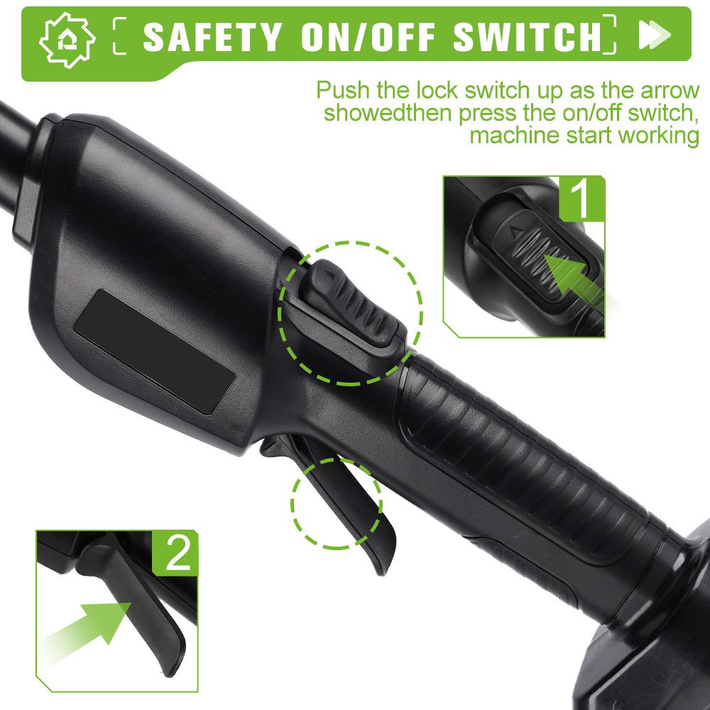 3500 Вт 2,25 м аккумуляторная электрическая высокая пила для веток телескопическая цепная пила секатор домашний садовый инструмент для обрезки для Makita 18 В аккумулятор