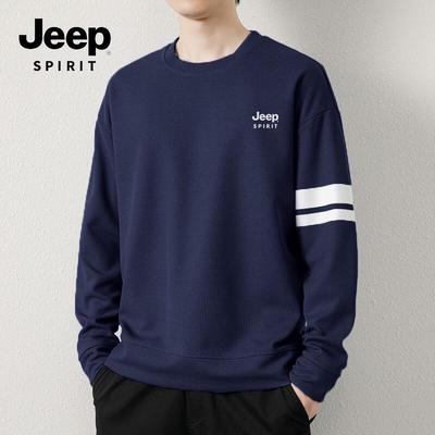 Мужской свитшот с круглым вырезом и длинными рукавами Jeep Spirit