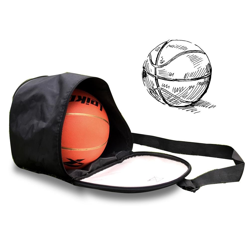 Sports Basketball Pouch Hook Shoulder Bags Durable Basketball Storage Bag Boy