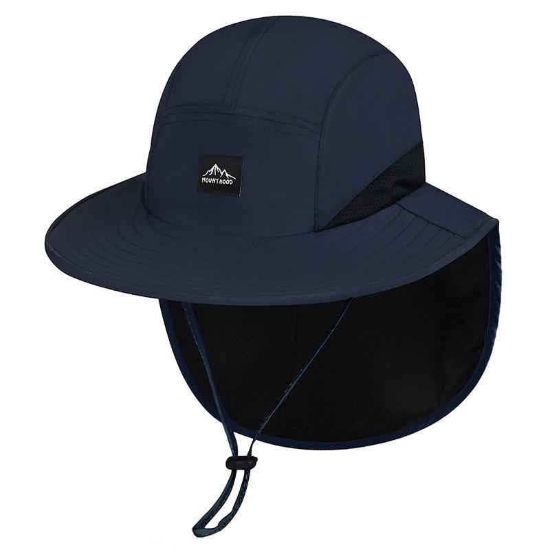 Northwood Summer Outdoor Bucket Hats Large Eave Hanging Curtain Shawl Sun Protection Fishing Hat Jungle Climbing Fisherman Hat