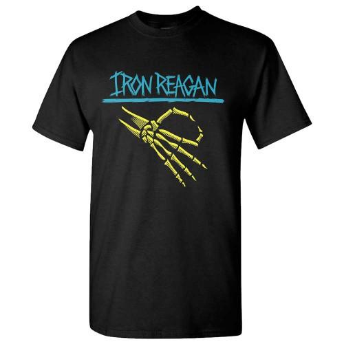 Iron Reagan Skeleton Hand T-Shirt Unisex T-Shirt