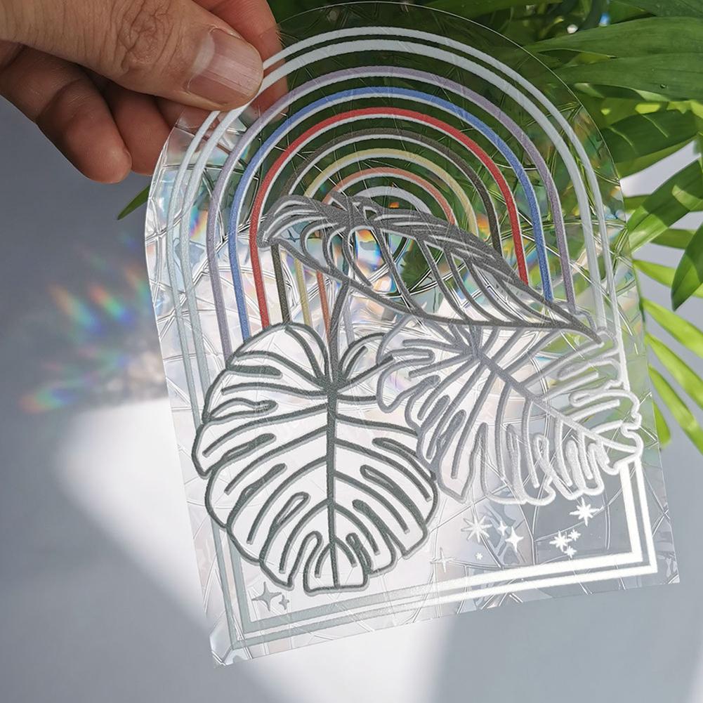 3D Радуга, ловец солнца, наклейки на стену, ловец света, ПВХ оконная пленка, самоклеящаяся наклейка, наклейка на мотоцикл, ПВХ пленка, домашний декор