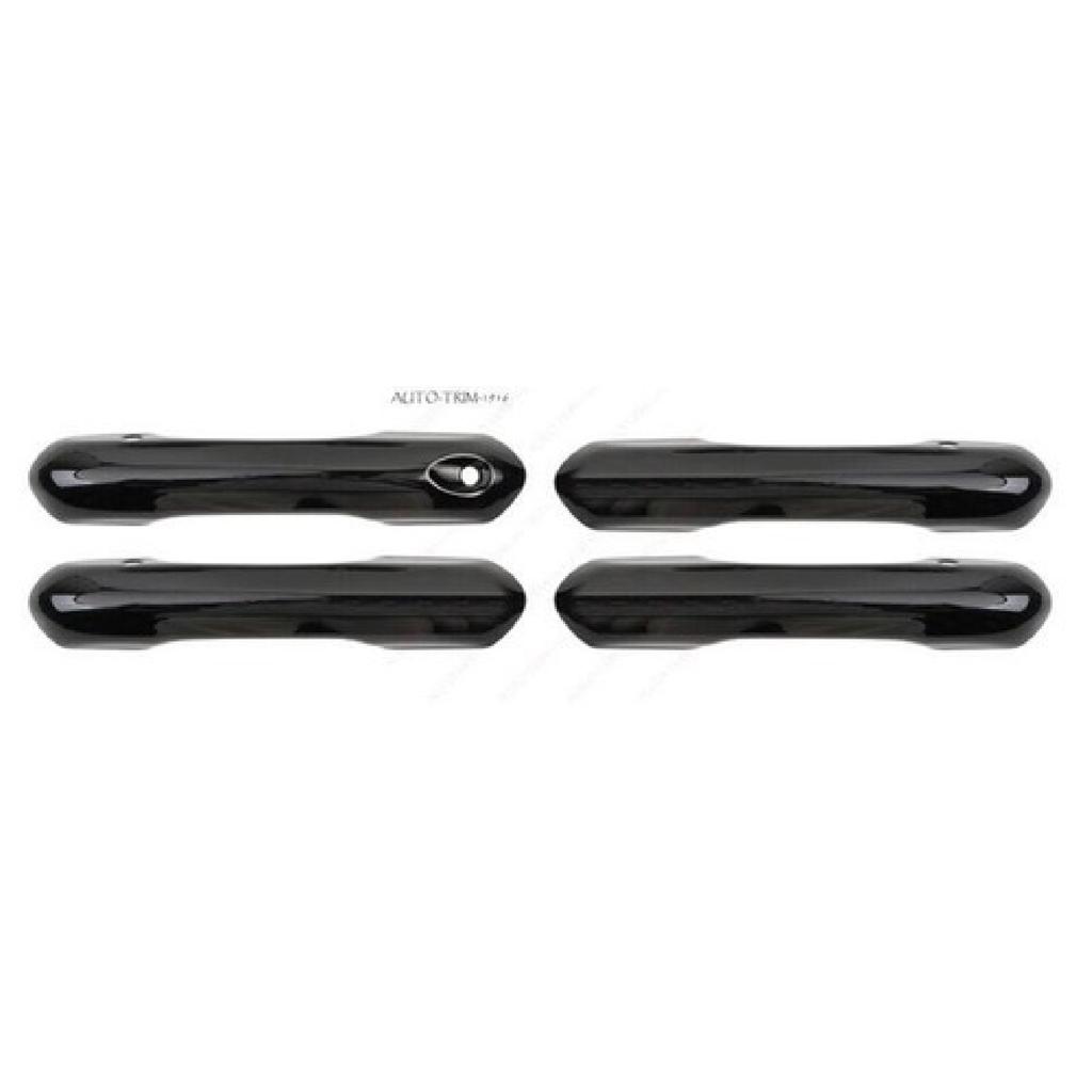 glossy black Car Door Handles Cover Trim Accessories For Ford Explorer -