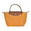 Le Pliage Original 23 Короткие ручки Застежка на кнопку-молнию Переработанный холст с кожаной отделкой Сумка-пельмень Маленькие женские сумки-тоут 1621089025