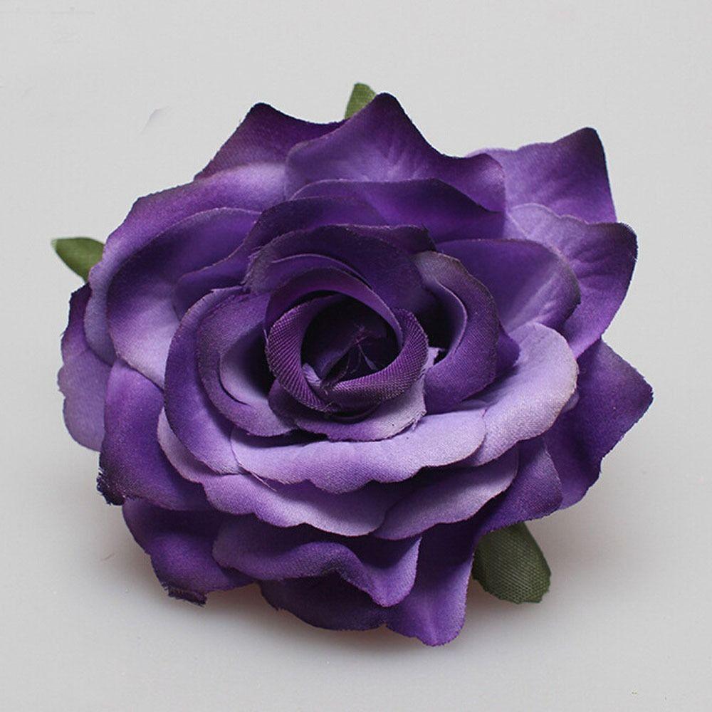Accessories Bridesmaid Women Rose Flower Hairpin Brooch Hair Clip Wedding