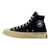 Offspring x Converse Chuck Taylor All Star Vintage Высокие парусиновые кеды Унисекс Черно-белые