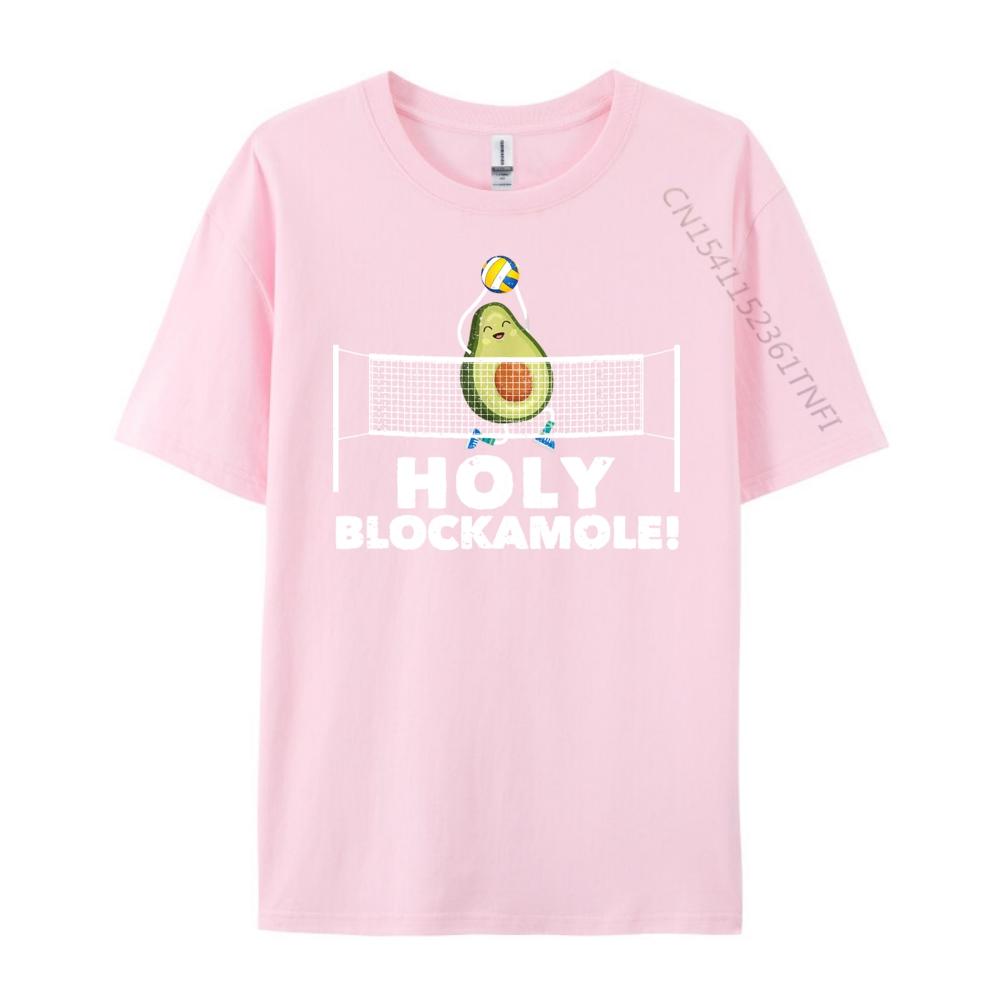 Holy Blockamole Volleyball Funny Sports Player Blocker Brand Clothing Women Tee Shirt Men