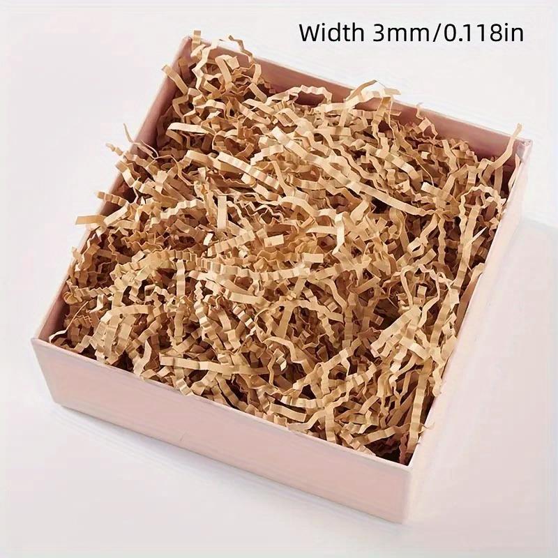 500 г крафт-бумага гофрированная резаная бумага наполнитель для подарочных коробок наполнитель для подарочных корзин праздничная упаковка