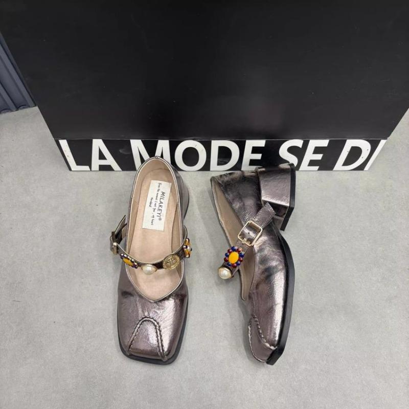 Bailamos женские красные легкие туфли квадратный носок без застежек винтажные мягкие балетки женские туфли балетки повседневные кроссовки