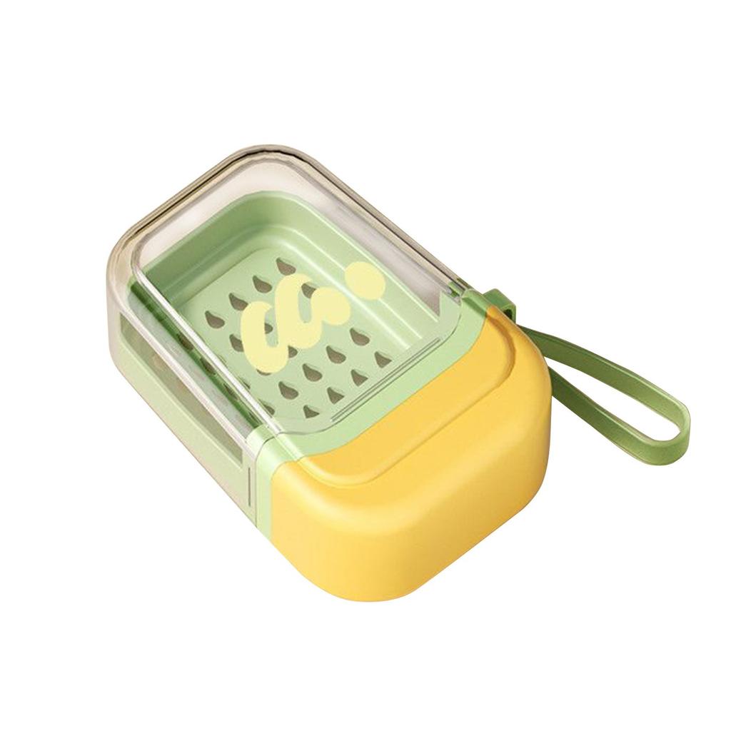 Портативная дорожная мыльница Новая креативная дорожная специальная двухслойная с крышкой герметичная мыльница