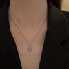 Women's Winter Ice Crystal Chain Necklace