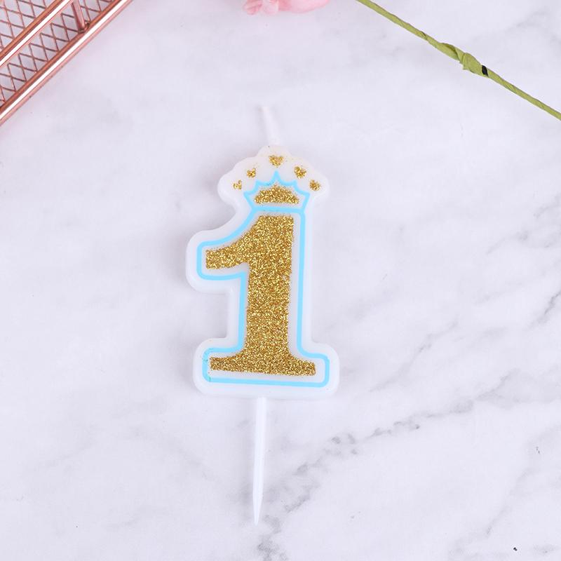 Свеча на день рождения в виде цифры