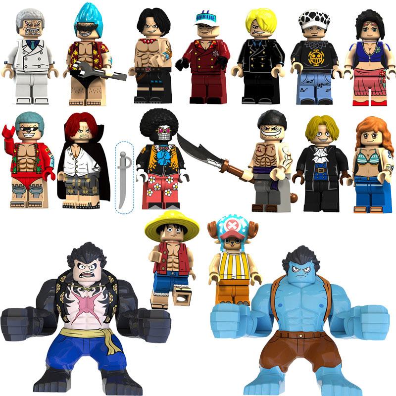 One Piece 14/15 Edition Pirate Minifigure Building Blocks
