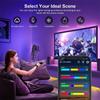 LED Strip RGBIC WS2812b Bluetooth App Control Chasing Effect Light Flexible Tape Diode Ribbon TV Room Christmas Decorat