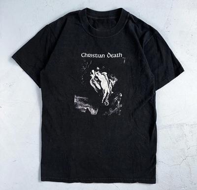 Футболка унисекс Christian Death Rozz Williams 90-х, готик-индастриал-метал, Comfort Colors