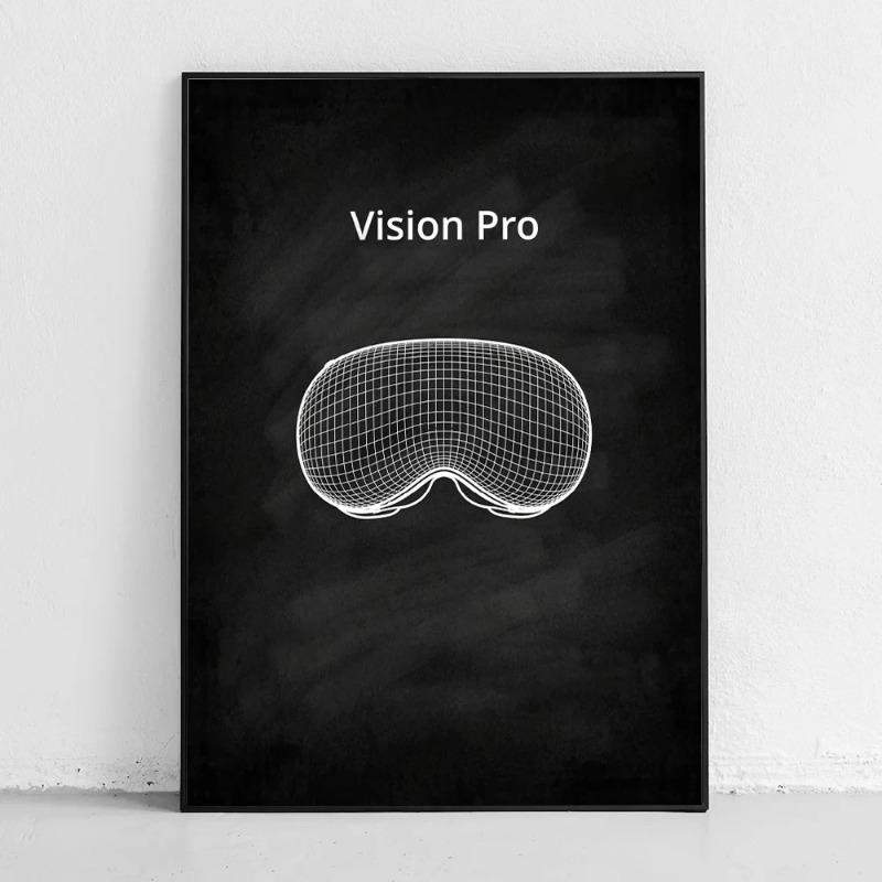 Постер-чертеж первого iPhone, печать на холсте, iPhone в 2007 году, чертеж, настенный декор, современный магазин связи, настенное искусство для дома