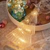 Glowing Christmas Tree Light Christmas Ornament Luminous Desktop Decoration Led Night Light Party Xmas Decor Festival Gift