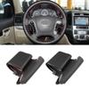 Для Hyundai Santa Fe 2006 2007 2008 2009 2010 2011 2012 Ручная строчка Обшивка рулевого колеса салона автомобиля Перфорированная кожаная отделка