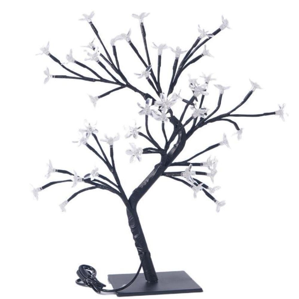 USB Powered Night Light 48 LED Cherry Blossom Lamp Festive Cherry Blossom Tree Light  Living Room