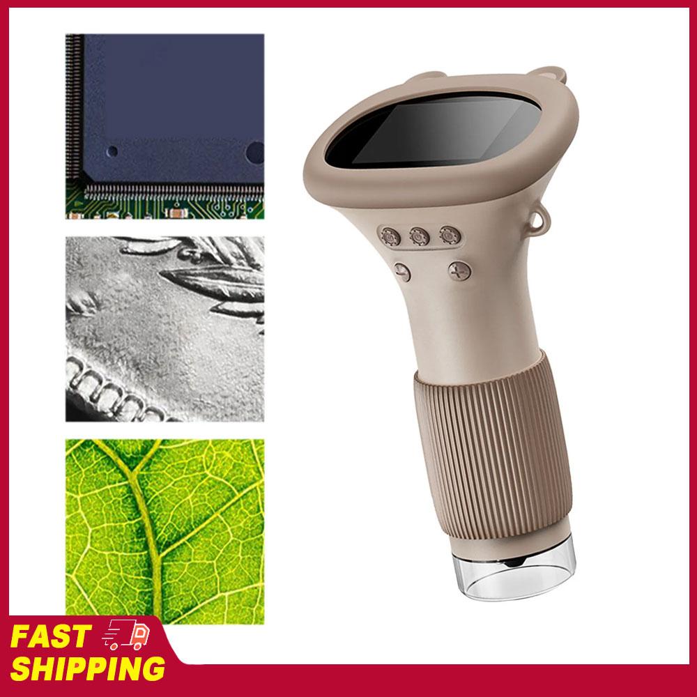 Kids Microscope 2in Digital 1000X Portable Mini Handheld Photo Video Camera Microscope Photo Video Mini Microscope