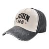 Christian John 14 6 14:6 Bible Outfits Unisex Women Baseball Cap Catholic Distressed Washed Dad Hat Vintage Running Golf Sun Cap