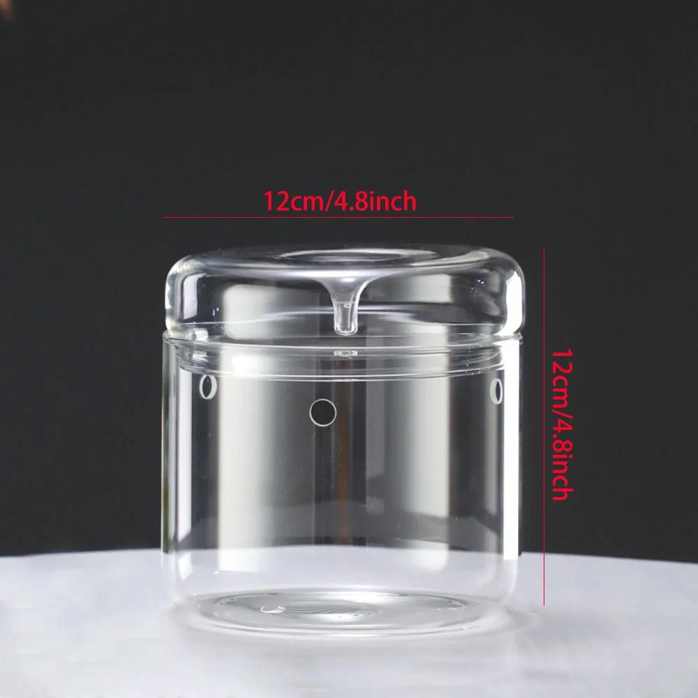 Стеклянные бутылки Творческая коллекция росы Ваза Микроландшафт Суккулентный мох Бонсай Террариум Домашний декор