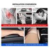 For Volkswagen VW Car Knee Leg Padding Pads Car Door Armrest Cushion Foot Pad Beetle CC B5 B6 B7 EOS GTI MK2 MK4 MK5 MK6 Phaeton zw9