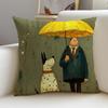 P-Sam Toft Арт Наволочка-Подушка Натуральный Лен Комплект, Универсальный Декор Для Дивана, Спальни и Кресла