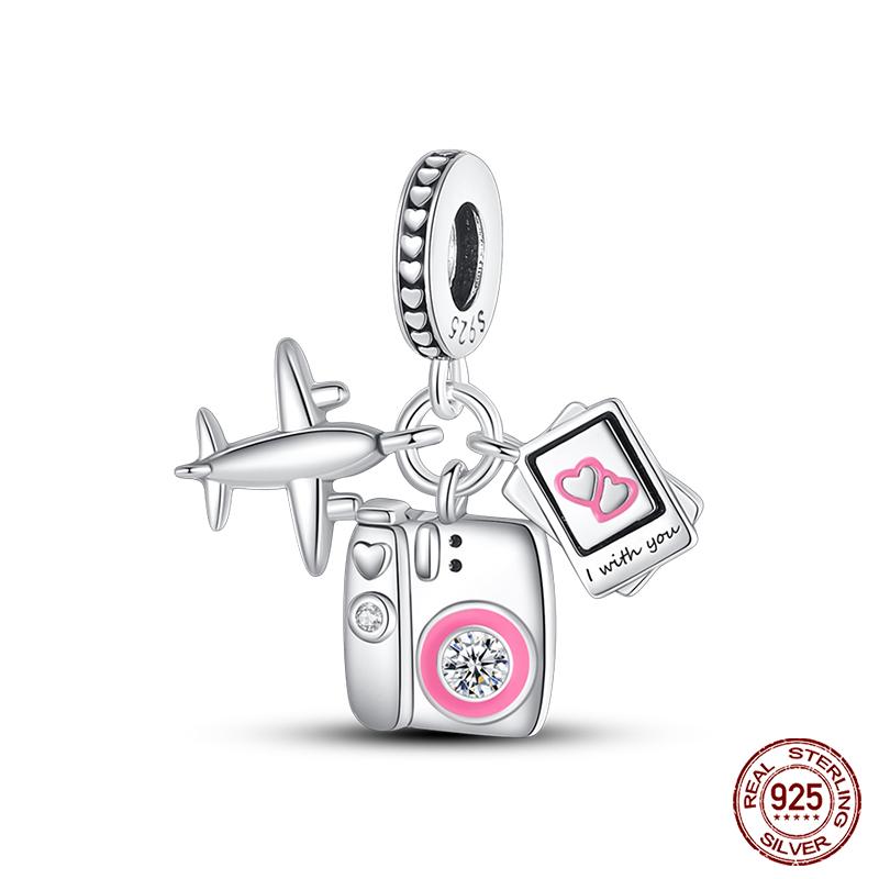 Оригинальные бусины-шармы серии Magic Color Chameleon Luminous из стерлингового серебра 925 пробы, подходящие для браслета, сделай сам, ювелирные изделия, подарки