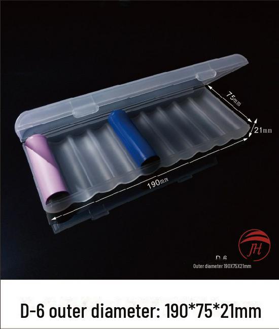 Водонепроницаемый, влагостойкий, устойчивый к падениям пластиковый ящик для хранения батарей из полипропилена для No. 5, нет. 7, Аккумуляторы 18650.